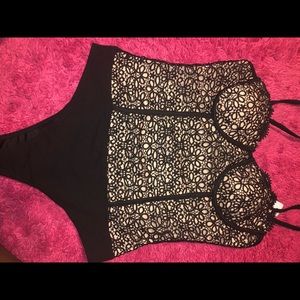 Laced bodysuit